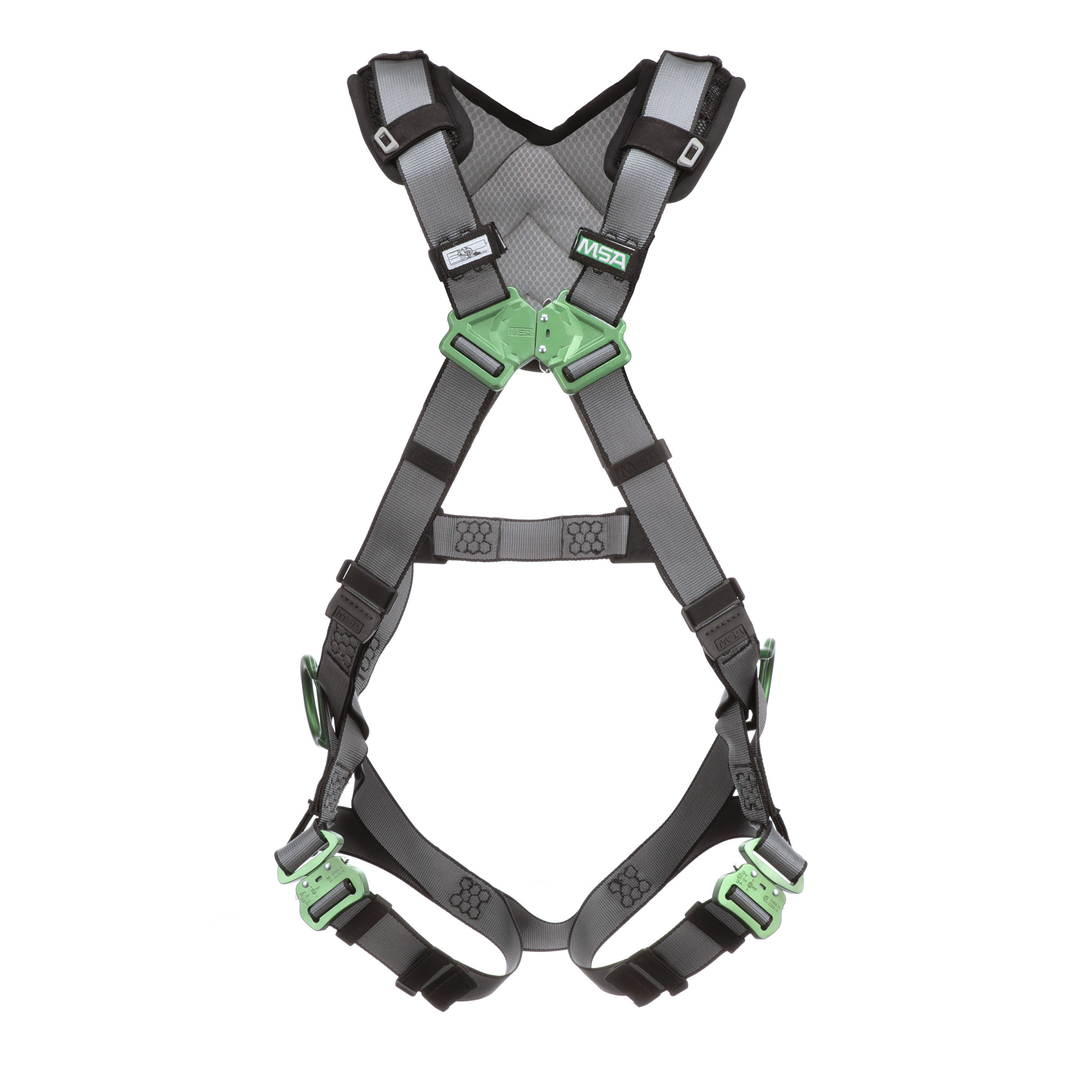 V-FIT Harness, Super Extra Large, Back & Hip D-Rings, Quick-Connect Leg Straps, Shoulder Padding